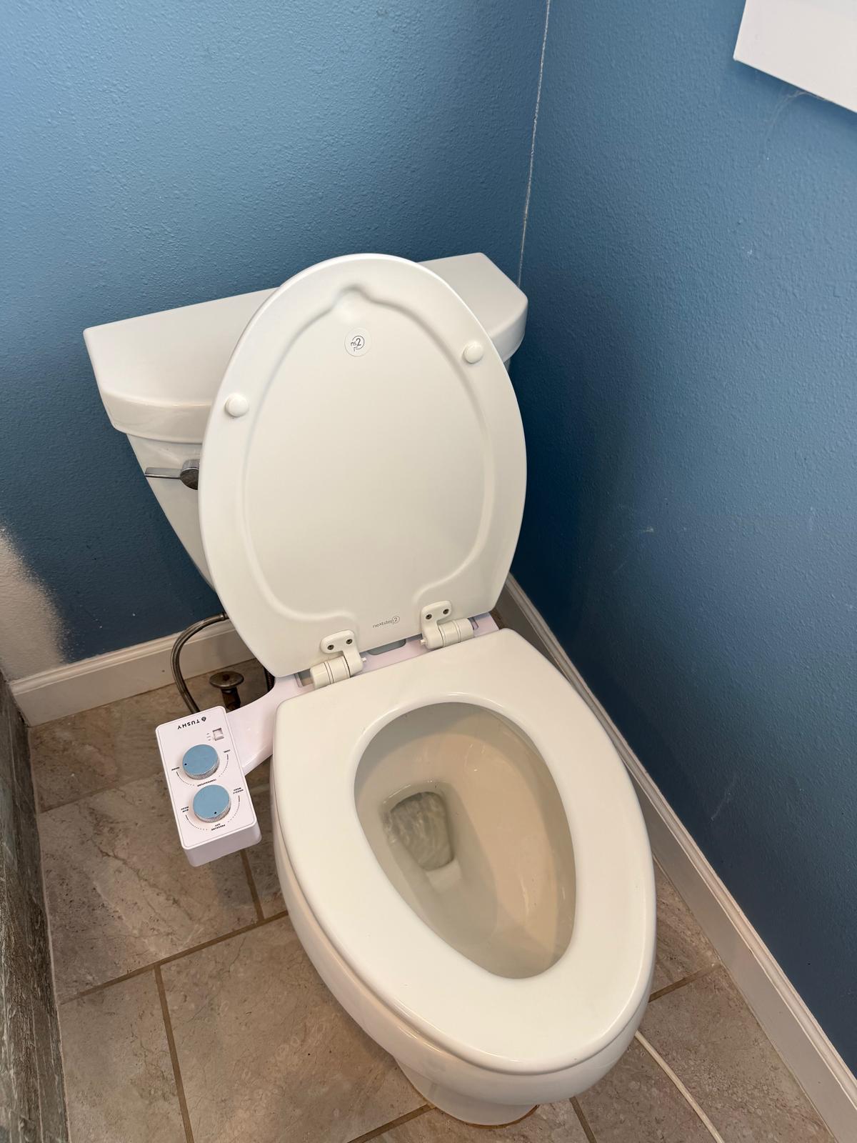 Bathroom after cleaning